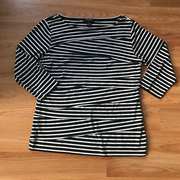 Verve Ami Mid-Sleeve Blouse - Picture 2 of 5